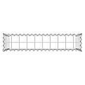 Gabiona Gabione Typ 3 (Zum Anbau in der Höhe, 100 x 20 x 50 cm, Stahl, Maschenbreite: 100 mm, Maschenhöhe: 100 mm, Spirale) | BAUHAUS