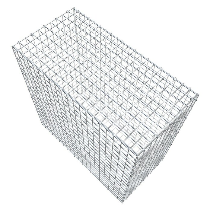 Gabione (100 x 50 x 100 cm, Stahl, Maschenbreite: 50 mm, Maschenhöhe: 50 mm) | BAUHAUS
