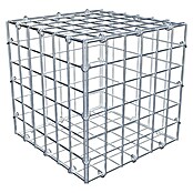 Gabiona Gabione (30 x 30 x 30 cm, Stahl, Maschenbreite: 50 mm, Maschenhöhe: 50 mm, C-Ring) | BAUHAUS