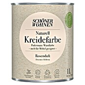 SCHÖNER WOHNEN-Farbe Naturell Wandfarbe Kreidefarbe (Rosenduft - dezentes Hellrosa, Matt, 1 l, Konservierungsmittelfrei) | BAUHAUS