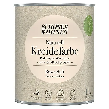 SCHÖNER WOHNEN-Farbe Naturell Wandfarbe Kreidefarbe