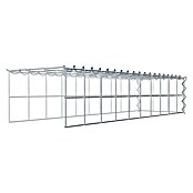 Gabiona Gabione Typ 4 (Zum Anbau in Länge & Höhe, 100 x 30 x 20 cm, Stahl, Maschenbreite: 100 mm, Maschenhöhe: 100 mm, Spirale) | BAUHAUS
