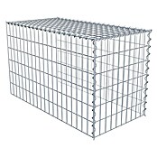 Gabiona Gabione Typ 4 (Zum Anbau in Länge & Höhe, 100 x 50 x 60 cm, Stahl, Maschenbreite: 50 mm, Maschenhöhe: 100 mm, Spirale) | BAUHAUS