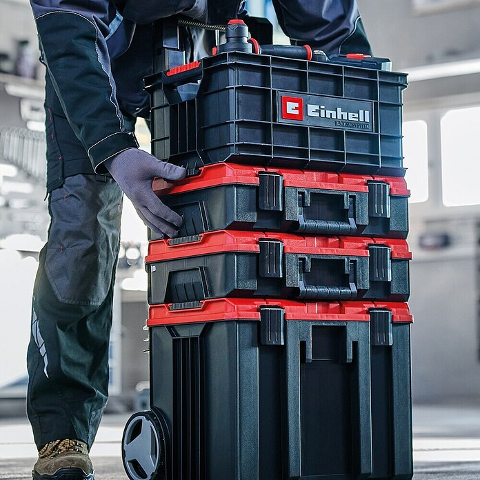 Einhell Zaboj za orodje E-Case  (Do x Š x V: 32 x 44,4 x 21 cm, Polipropilen, Nosilnost izdelka: 90 kg) | 1916 - Kunststoffboxeb_Systeme | BADK - Werkzeug-Behältnisse | BAD - Handwerkzeuge | BA - Handwerkzeuge | B - Werkz/Masch/Maschzubeh/Auto | BAUHAUS