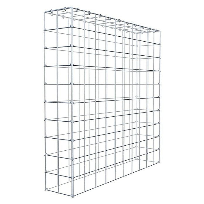 Gabiona Gabione Typ 3 (Zum Anbau in der Höhe, 100 x 20 x 100 cm, Stahl, Maschenbreite: 100 mm, Maschenhöhe: 100 mm) | BAUHAUS