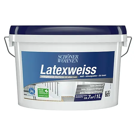 SCHÖNER WOHNEN-Farbe  Latexfarbe Latexweiß