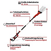 Einhell PXC 18V Olivenbaumschüttler GE-FS 18/53 Li-Solo (Länge: 310 cm, 18 V) | BAUHAUS