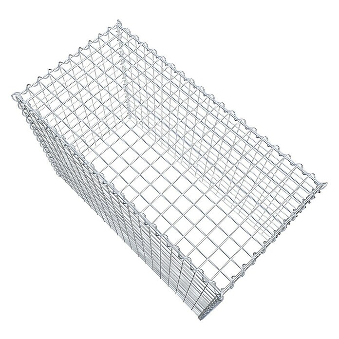 Gabiona Gabione Typ 3 (Zum Anbau in der Höhe, 100 x 50 x 70 cm, Stahl, Maschenbreite: 50 mm, Maschenhöhe: 50 mm, Spirale) | BAUHAUS