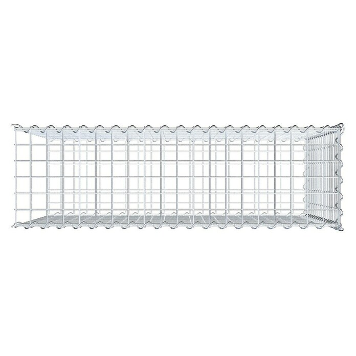 Gabiona Gabione Typ 2 (Zum Anbau in der Länge, 100 x 30 x 80 cm, Stahl, Maschenbreite: 50 mm, Maschenhöhe: 50 mm, Spirale) | BAUHAUS
