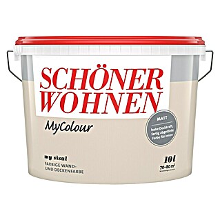 SCHÖNER WOHNEN-Farbe MyColour Wandfarbe (Sisal, Matt, 10 l)