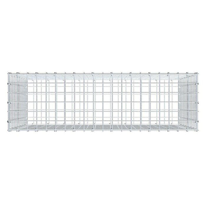 Gabiona Gabione (100 x 30 x 70 cm, Stahl, Maschenbreite: 50 mm, Maschenhöhe: 50 mm, C-Ring) | BAUHAUS