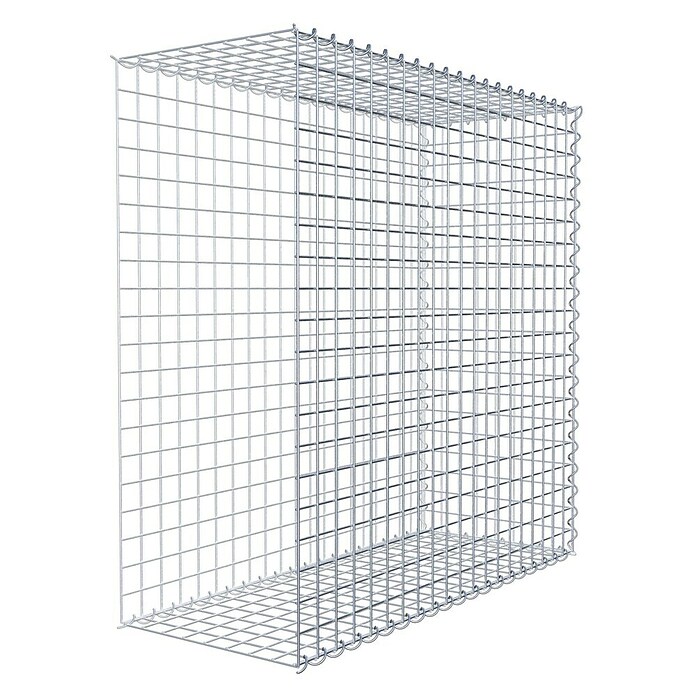 Gabiona Gabione Typ 2 (Zum Anbau in der Länge, 100 x 40 x 100 cm, Stahl, Maschenbreite: 50 mm, Maschenhöhe: 50 mm, Spirale) | BAUHAUS