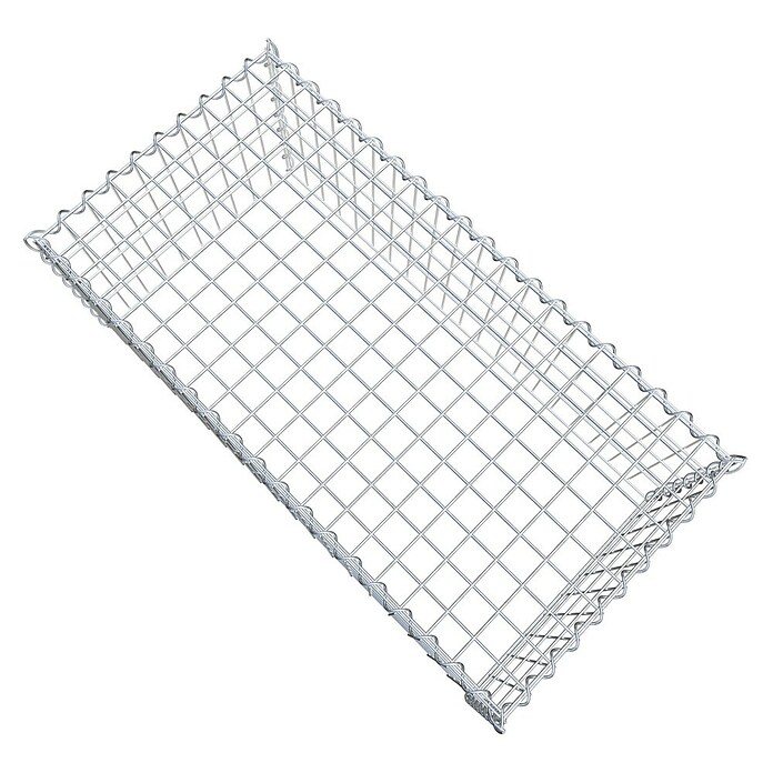 Gabiona Gabione Typ 3 (Zum Anbau in der Höhe, 100 x 50 x 40 cm, Stahl, Maschenbreite: 50 mm, Maschenhöhe: 100 mm, Spirale) | BAUHAUS