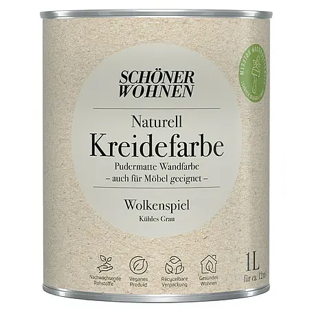 SCHÖNER WOHNEN-Farbe Naturell Wandfarbe Kreidefarbe