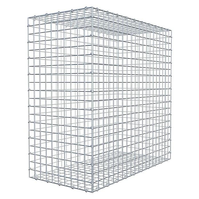 Gabione (100 x 50 x 100 cm, Stahl, Maschenbreite: 50 mm, Maschenhöhe: 50 mm) | BAUHAUS