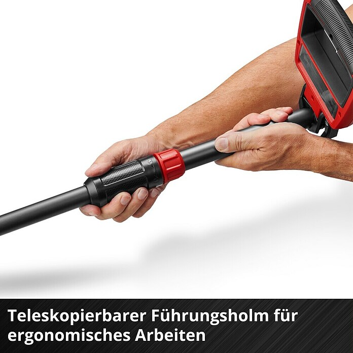 Einhell PXC 18V Recortabordes de batería GE-CT 18/25 Li-Solo (18 V, Iones de litio, Sin batería, Ancho de corte cuchilla: 25 cm) | BAUHAUS