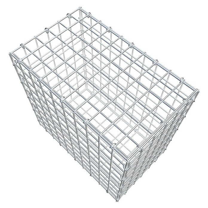 Gabiona Gabione (50 x 30 x 50 cm, Stahl, Maschenbreite: 50 mm, Maschenhöhe: 50 mm) | BAUHAUS