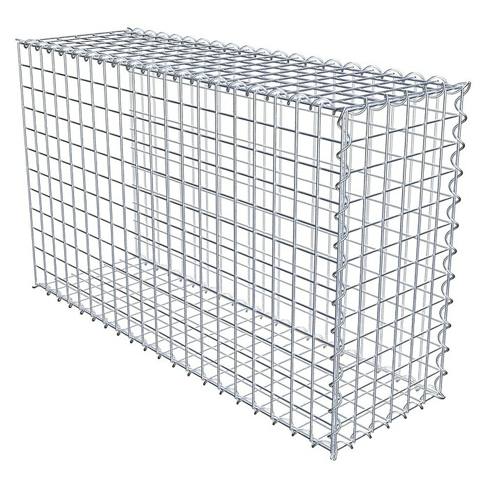 Gabiona Gabione Typ 2 (Zum Anbau in der Länge, 100 x 30 x 60 cm, Stahl, Maschenbreite: 50 mm, Maschenhöhe: 50 mm, Spirale) | BAUHAUS