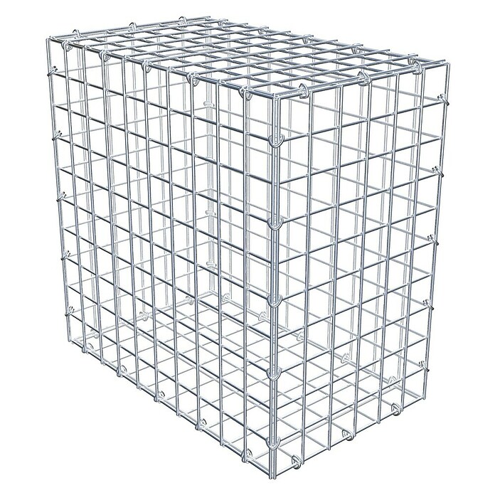 Gabiona Gabione (50 x 30 x 50 cm, Stahl, Maschenbreite: 50 mm, Maschenhöhe: 50 mm) | BAUHAUS