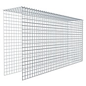 Gabiona Gabione Typ 4 (Zum Anbau in Länge & Höhe, 200 x 40 x 100 cm, Stahl, Maschenbreite: 50 mm, Maschenhöhe: 50 mm, Spirale) | BAUHAUS