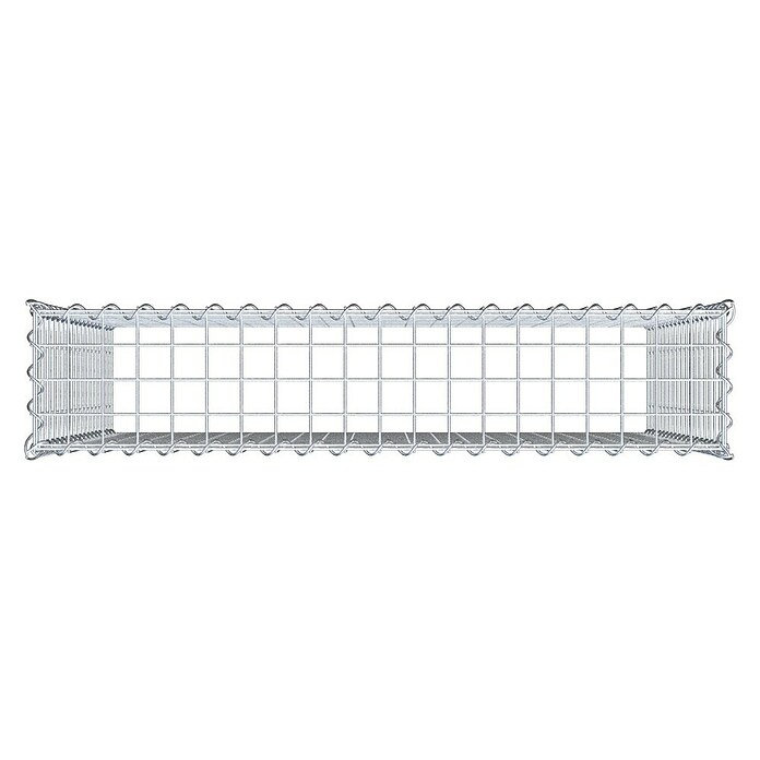 Gabiona Gabione Typ 3 (Zum Anbau in der Höhe, 100 x 20 x 90 cm, Stahl, Maschenbreite: 50 mm, Maschenhöhe: 50 mm, Spirale) | BAUHAUS