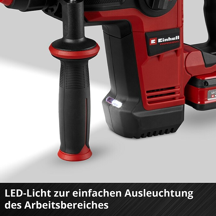 Einhell Professional Power X-Change 18V Akku-Bohrhammer TP-HD 18/28 Li BL+4 (18 V, 1 Akku, 3 J) | BAUHAUS