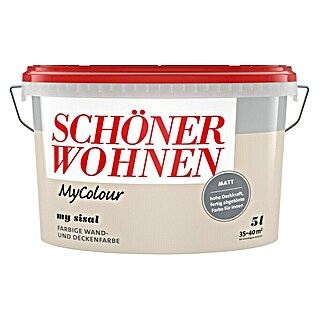 SCHÖNER WOHNEN-Farbe MyColour Wandfarbe (Sisal, Matt, 5 l)