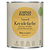 SCHÖNER WOHNEN-Farbe Naturell Wandfarbe Kreidefarbe (Blütenzauber - warmes Gelb, Matt, 1 l, Konservierungsmittelfrei) | BAUHAUS