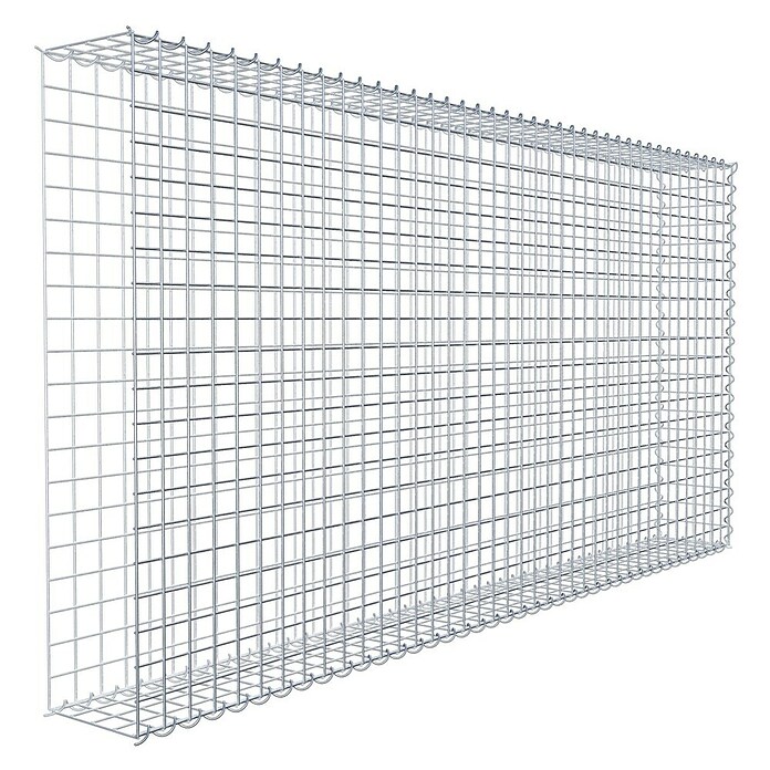 Gabiona Gabione Typ 2 (Zum Anbau in der Länge, 200 x 20 x 100 cm, Stahl, Maschenbreite: 50 mm, Maschenhöhe: 50 mm, Spirale) | BAUHAUS
