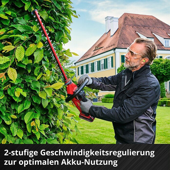 Einhell Professional Akku-Heckenschere SOLO GP-CH 18/50 LI BL (18 V, Li-Ionen, Ohne Akku, Schnittlänge: 50 cm) | BAUHAUS