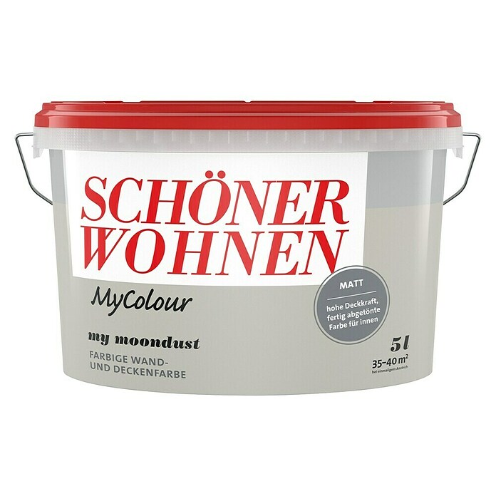 SCHÖNER WOHNEN-Farbe MyColour Wandfarbe (My Moondust, Matt, 5 l) | BAUHAUS