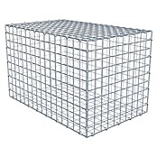 Gabiona Gabione (80 x 50 x 50 cm, Stahl, Maschenbreite: 50 mm, Maschenhöhe: 50 mm, C-Ring) | BAUHAUS
