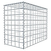 Gabiona Gabione Typ 3 (Zum Anbau in der Höhe, 100 x 50 x 80 cm, Stahl, Maschenbreite: 100 mm, Maschenhöhe: 100 mm, Spirale) | BAUHAUS
