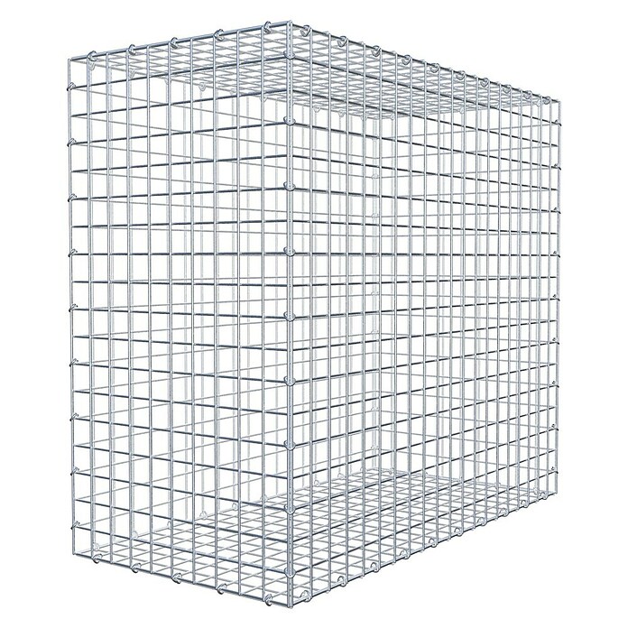 Gabiona Gabione (100 x 50 x 90 cm, Stahl, Maschenbreite: 50 mm, Maschenhöhe: 50 mm) | BAUHAUS