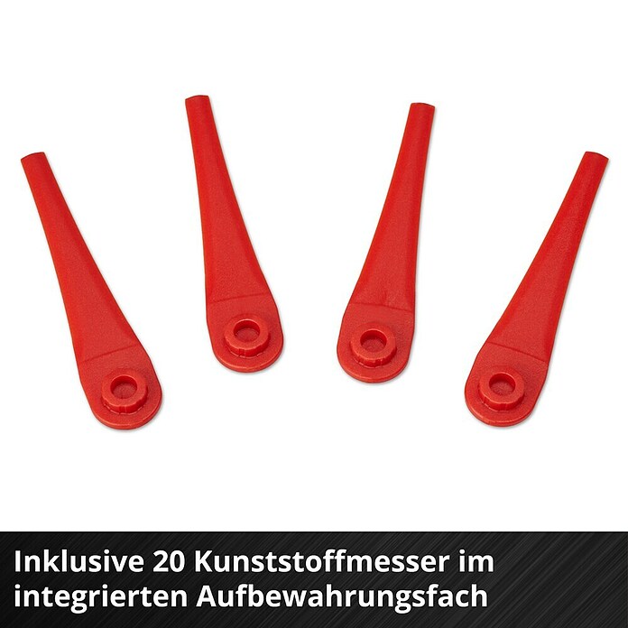 Einhell PXC 18V Recortabordes de batería GE-CT 18/25 Li-Solo (18 V, Iones de litio, Sin batería, Ancho de corte cuchilla: 25 cm) | BAUHAUS