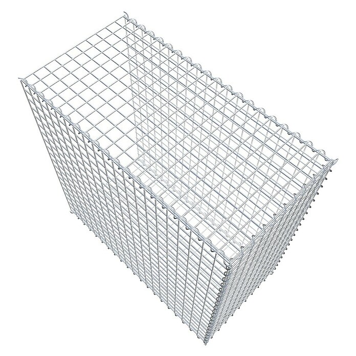 Gabiona Gabione Typ 2 (Zum Anbau in der Länge, 100 x 50 x 100 cm, Stahl, Maschenbreite: 50 mm, Maschenhöhe: 50 mm, Spirale) | BAUHAUS