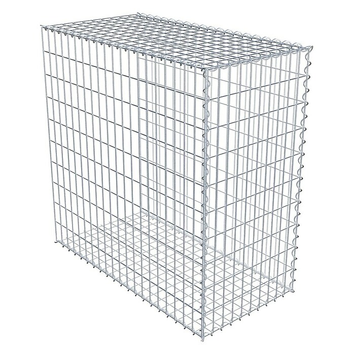 Gabiona Gabione Typ 2 (Zum Anbau in der Länge, 100 x 50 x 100 cm, Stahl, Maschenbreite: 50 mm, Maschenhöhe: 100 mm, Spirale) | BAUHAUS