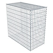 Gabiona Gabione Typ 2 (Zum Anbau in der Länge, 100 x 50 x 100 cm, Stahl, Maschenbreite: 50 mm, Maschenhöhe: 100 mm, Spirale) | BAUHAUS