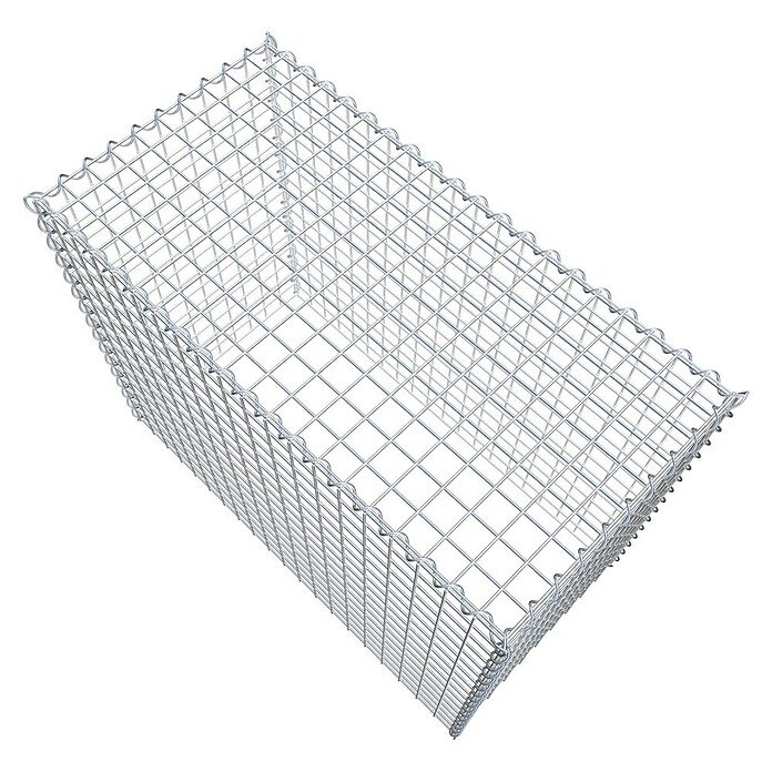 Gabiona Gabione Typ 3 (Zum Anbau in der Höhe, 100 x 50 x 80 cm, Stahl, Maschenbreite: 50 mm, Maschenhöhe: 50 mm, Spirale) | BAUHAUS
