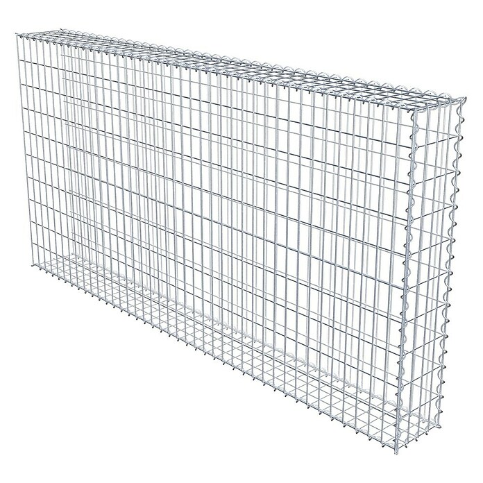 Gabiona Gabione Typ 2 (Zum Anbau in der Länge, 200 x 20 x 100 cm, Stahl, Maschenbreite: 50 mm, Maschenhöhe: 100 mm, Spirale) | BAUHAUS