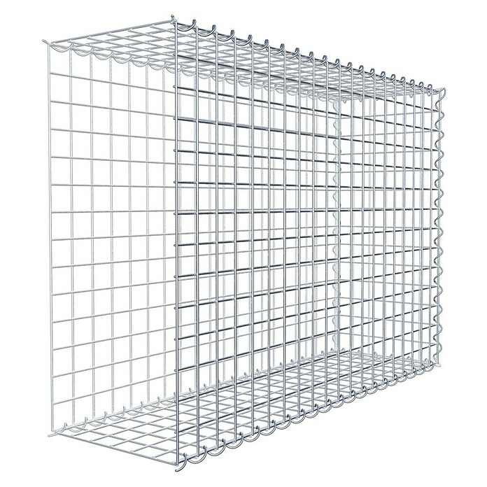 Gabiona Gabione Typ 2 (Zum Anbau in der Länge, 100 x 30 x 70 cm, Stahl, Maschenbreite: 50 mm, Maschenhöhe: 50 mm, Spirale) | BAUHAUS
