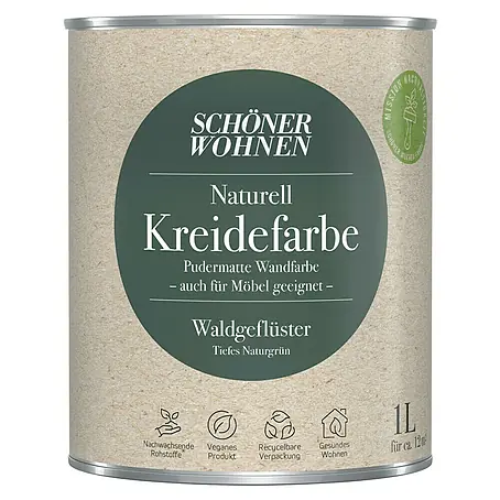 SCHÖNER WOHNEN-Farbe Naturell Wandfarbe Kreidefarbe
