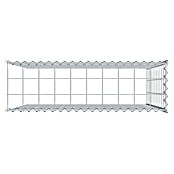 Gabiona Gabione Typ 4 (Zum Anbau in Länge & Höhe, 100 x 30 x 100 cm, Stahl, Maschenbreite: 100 mm, Maschenhöhe: 100 mm, Spirale) | BAUHAUS