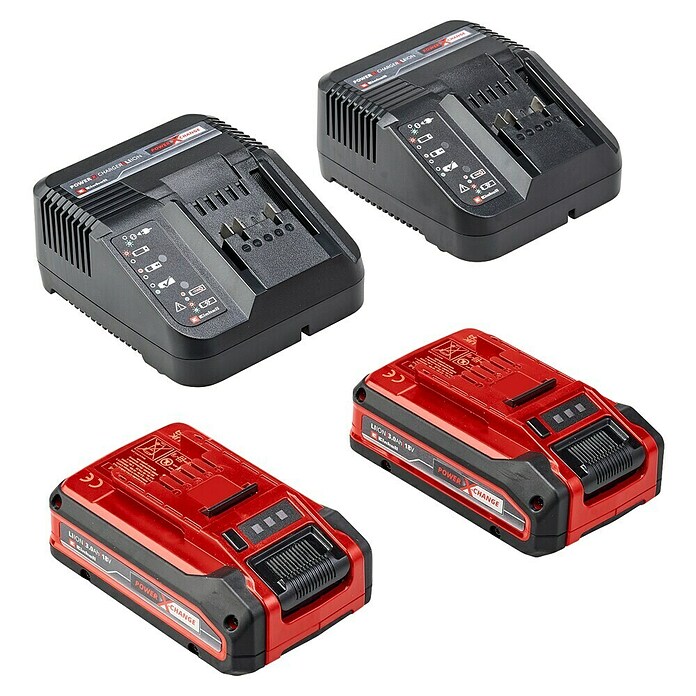 Einhell Power X-Change 18V Akku-Rasenmäher Rasarro 36/34 (36 V, 2 Akkus, 3 Ah, Schnittbreite: 34 cm) | BAUHAUS