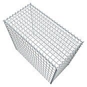 Gabiona Gabione Typ 3 (Zum Anbau in der Höhe, 100 x 50 x 90 cm, Stahl, Maschenbreite: 50 mm, Maschenhöhe: 100 mm, Spirale) | BAUHAUS