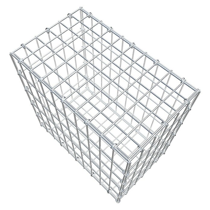 Gabiona Gabione (50 x 30 x 50 cm, Stahl, Maschenbreite: 50 mm, Maschenhöhe: 100 mm) | BAUHAUS