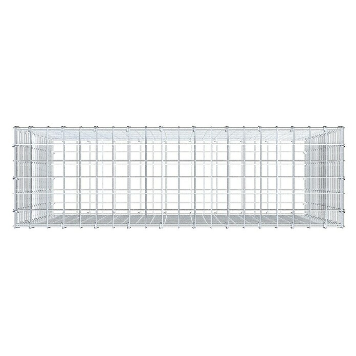 Gabiona Gabione (100 x 30 x 90 cm, Stahl, Maschenbreite: 50 mm, Maschenhöhe: 50 mm) | BAUHAUS