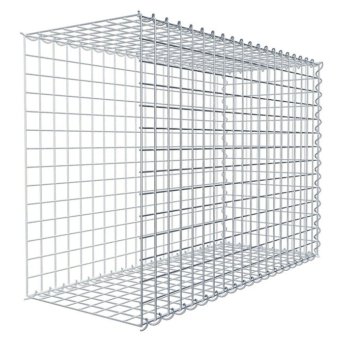 Gabiona Gabione Typ 2 (Zum Anbau in der Länge, 100 x 40 x 70 cm, Stahl, Maschenbreite: 50 mm, Maschenhöhe: 50 mm, Spirale) | BAUHAUS