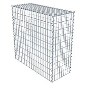 Gabiona Gabione Typ 3 (Zum Anbau in der Höhe, 100 x 40 x 100 cm, Stahl, Maschenbreite: 50 mm, Maschenhöhe: 100 mm, Spirale) | BAUHAUS
