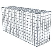 Gabiona Gabione (100 x 30 x 50 cm, Stahl, Maschenbreite: 50 mm, Maschenhöhe: 50 mm) | BAUHAUS